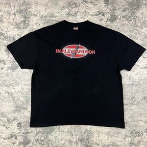 Vintage Y2K Black Harley Davidson T-shirt